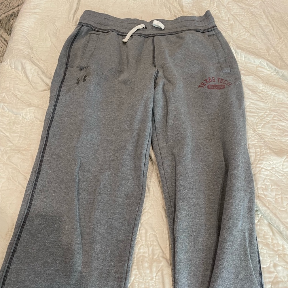 Under armour Texas tech sweat pants large